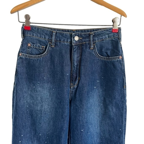 PILCRO x ANTHROPOLOGIE The Annie Speckled Wide-Leg Jeans - Picture 5 of 13